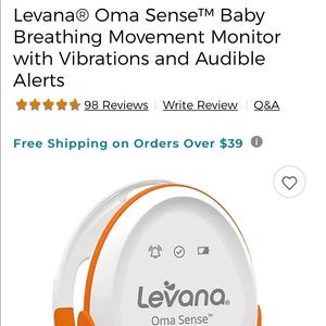 Brand new Levana Oma Sense Baby Breathing Monitor